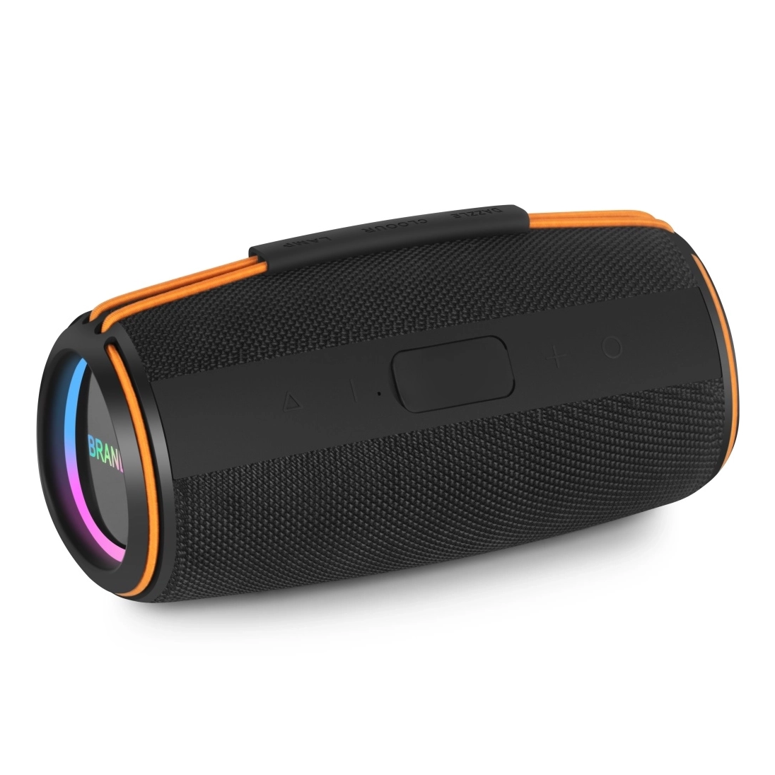 Yumanbei YMB-12 Portable Bluetooth Speaker: 66mm full-range speaker with dual-channel output, powerful and immersive sound effect. The diaphragm is made of epoxy resin and engraved with two logos. It 