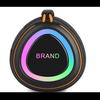 Yumanbei YMB-15 Portable Bluetooth Speaker: Unique appearance, diaphragm with glue and laser-engraved double logos, excellent RGB atmosphere effect