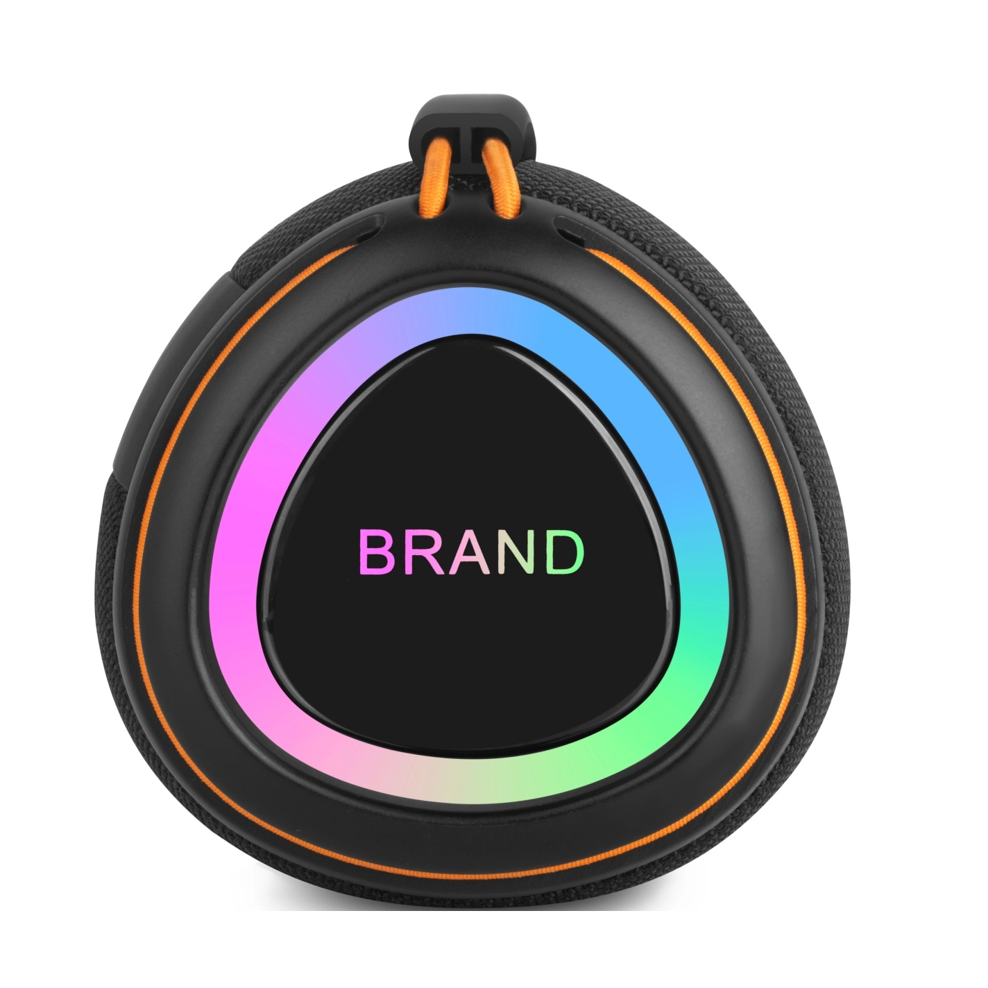 Yumanbei YMB-15 Portable Bluetooth Speaker: Unique appearance, diaphragm with glue and laser-engraved double logos, excellent RGB atmosphere effect